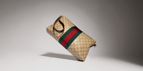 GG crossbody bag with Web