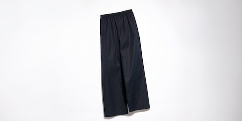 Pantalón de lona de algodón con GG