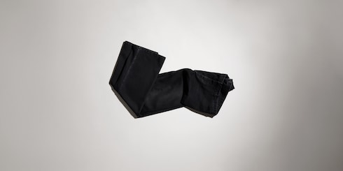 Pantalones de denim de algodón elástico