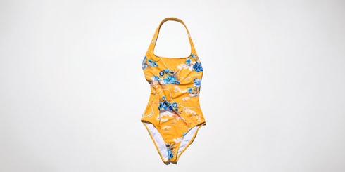 Costume da bagno in jersey sparkling stampato