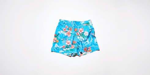 Traje de baño de popelina de poliéster con estampado