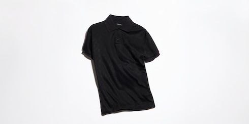 GG technical jersey jacquard polo shirt