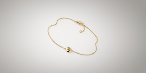 Gucci Interlocking 18k chain bracelet