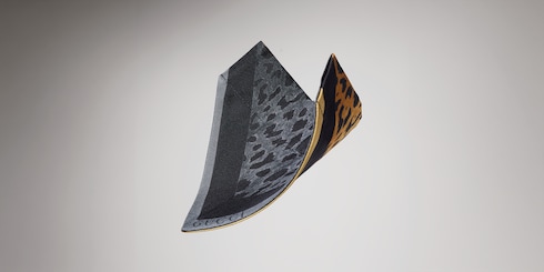 Small/medium reversible pet bandana