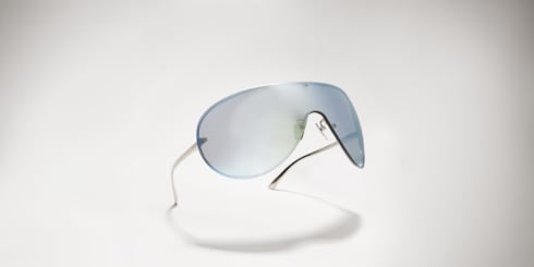 Lunettes de soleil à monture masque