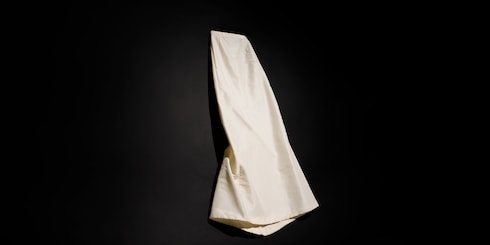 精致桑蚕丝faille长半身裙