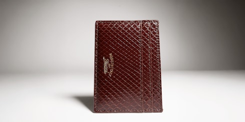 Lira python card case