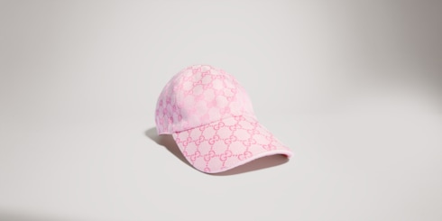 GG cotton canvas baseball hat