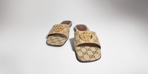 Sandalias con Doble G para mujer