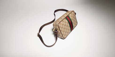 Minibolso con GG y tribanda Web