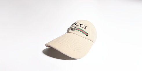 Cappellino da baseball in cotone con ricamo
