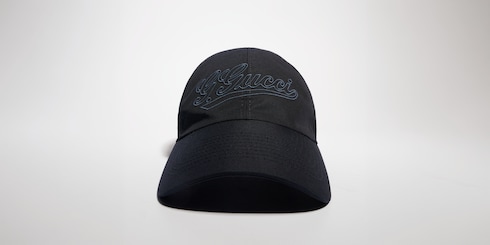Baseballkappe aus Baumwolle mit Stickerei
