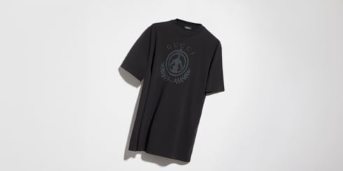 T-shirt en jersey de coton avec imprimé