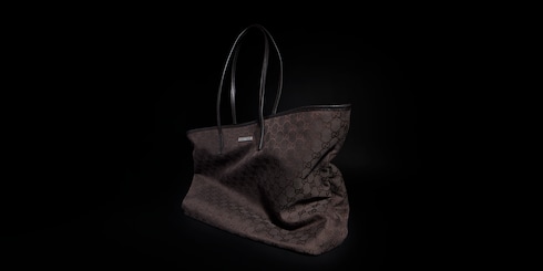 Gucci Tribeca系列大号托特包