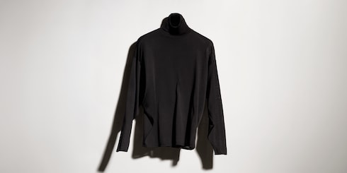 Extrafeiner Seidenpullover
