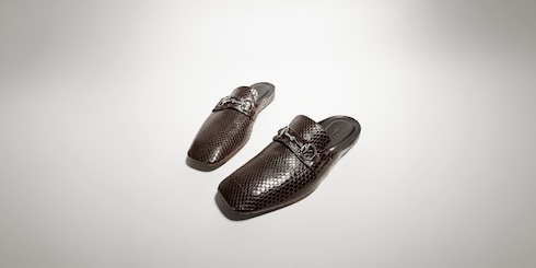 Women's Ragazzo python mule