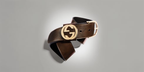 Ceinture large avec boucle ronde