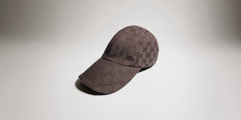 GG cotton canvas baseball hat
