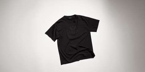 T-shirt en jersey de coton avec broderie