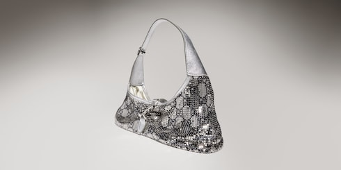 Minibolsa metálica de noche Jackie Slim