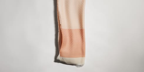 Estola de seda y cashmere de lana con GG