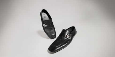 Mocassins avec Double G pour homme