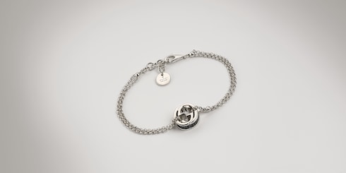 Bracciale a catena Gucci Interlocking