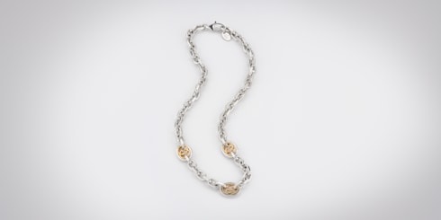 Collier chaîne Gucci Interlocking