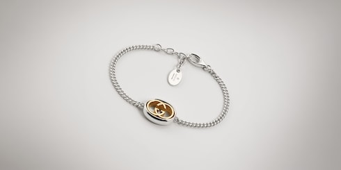 Bracciale a catena Gucci Interlocking