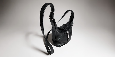 Mini-Tasche mit Piston-Schließe