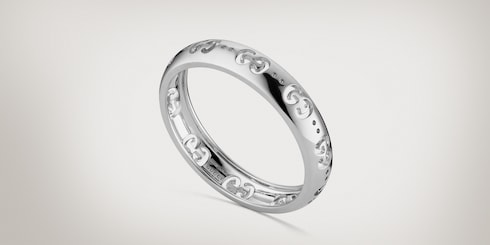 Anello Icon 18 carati con GG