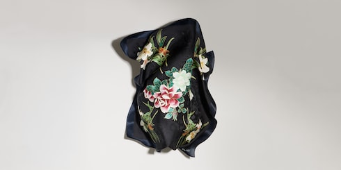 Gucci x 安藤七宝店 日本限定 シルク スカーフ