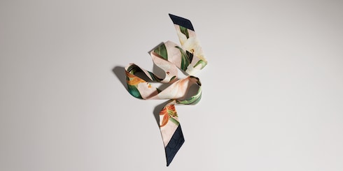 Gucci x Ando Cloisonné silk jacquard ribbon