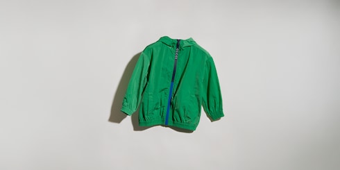 Children's nylon froissé jacket