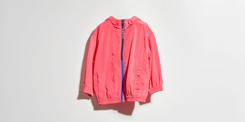 Children's nylon froissé jacket