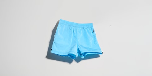 Baby nylon froissé shorts