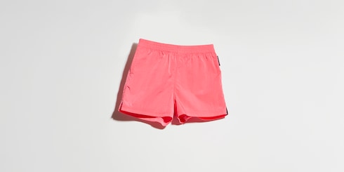 Baby nylon froissé shorts
