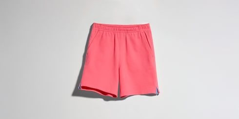 Short de piqué de algodón infantil