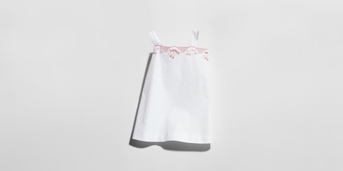 Kinderkleid aus GG Baumwolljacquard