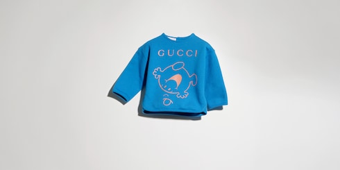 Sudadera de algodón para bebé con estampado