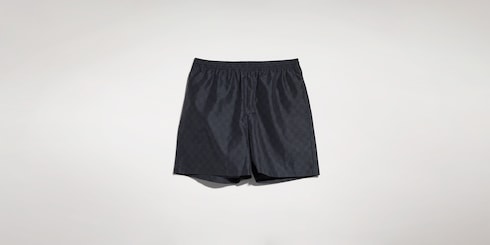 Costume da bagno in popeline di poliestere stampato