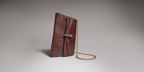 Dionysus lizard small shoulder bag
