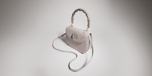 حقيبة Gucci Bamboo 1947 صغيرة