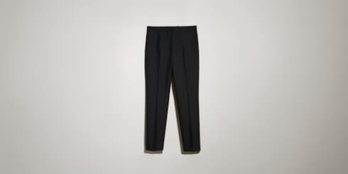 Wool pants with Gucci fil coupé