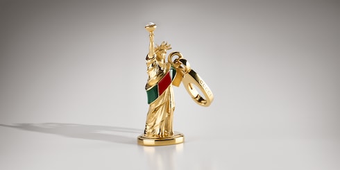 Statue of Liberty motif charm
