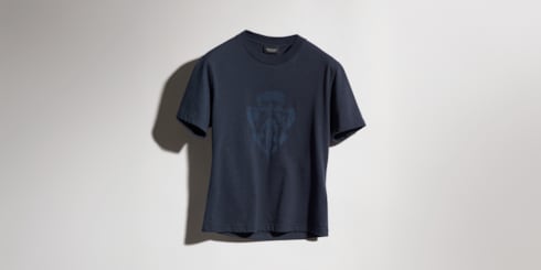 Cotton jersey T-shirt with print