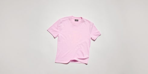 Cotton jersey T-shirt with print