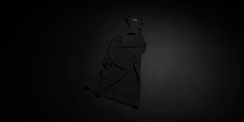Kleid aus Crêpe-Jersey