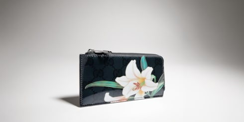 Gucci x Ando Cloisonné card case