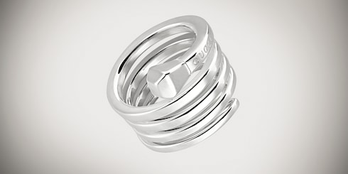 Chiodo multi-row ring
